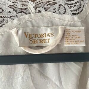 Vintage‎ Victoria Secret gold label robe One size Beaded Detail sexy